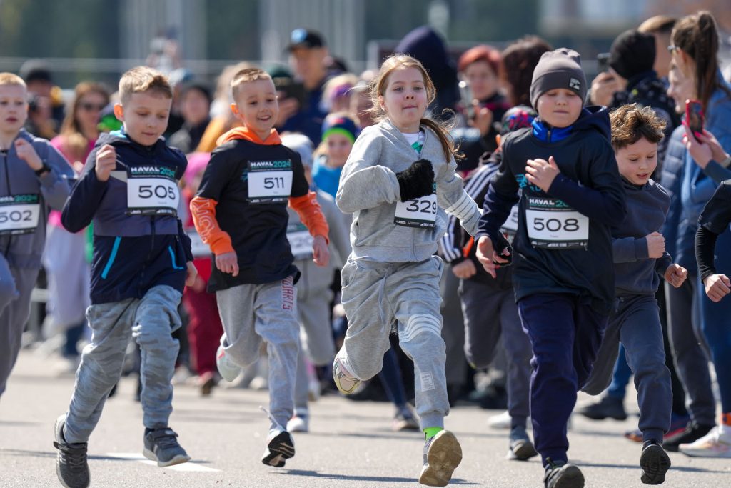 Дети на HAVAL Great Stone Run 2024